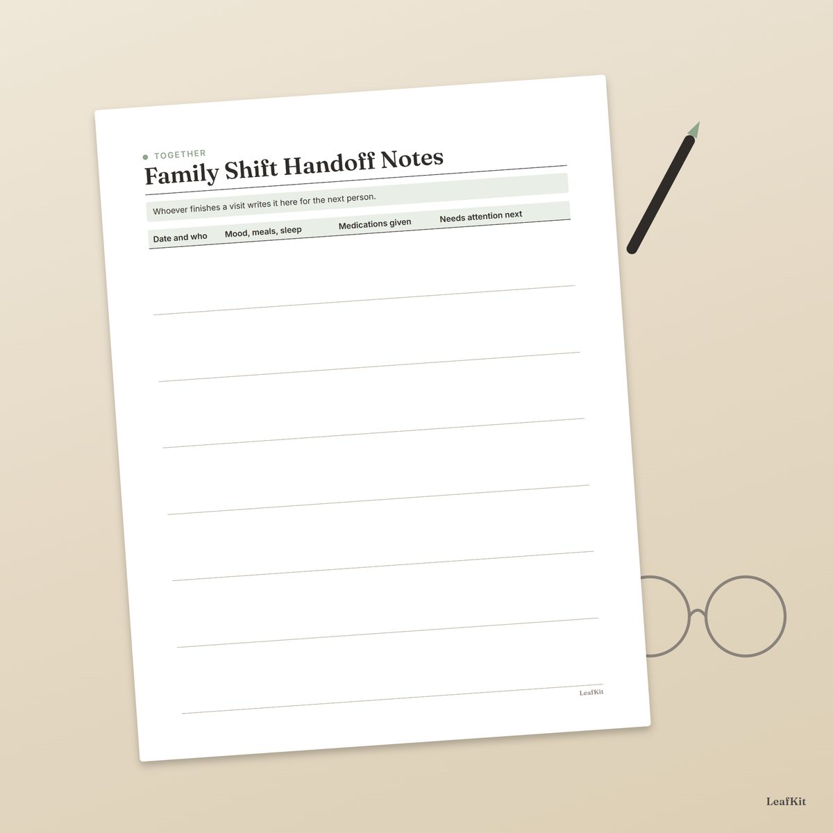 Caregiver Binder for an Aging Parent photo 8, lifestyle