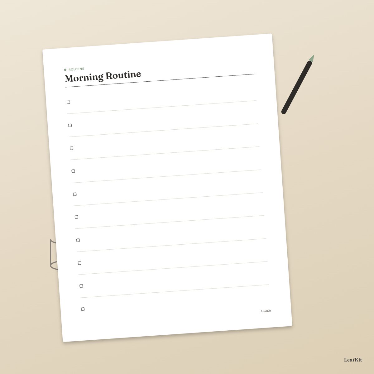 Habit & Routine Kit photo 8, lifestyle