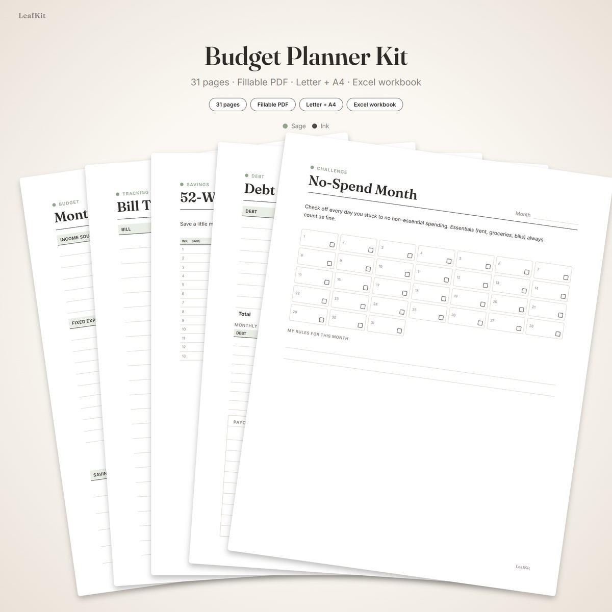Home Budget Kit cover
