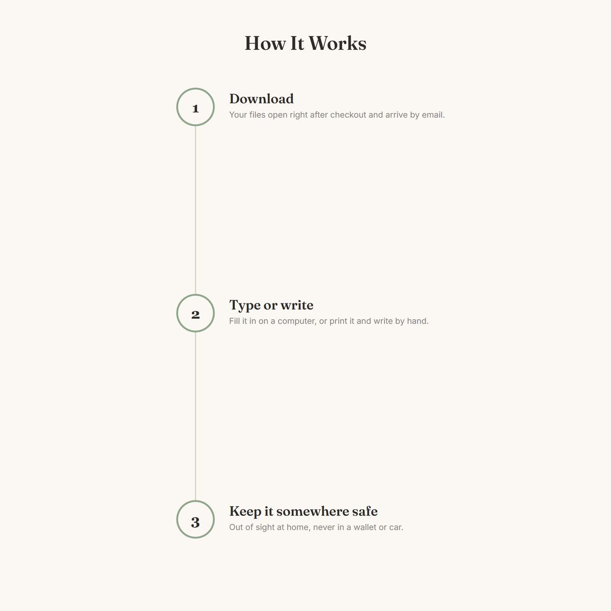 Large Print Password Book photo 9, how it works