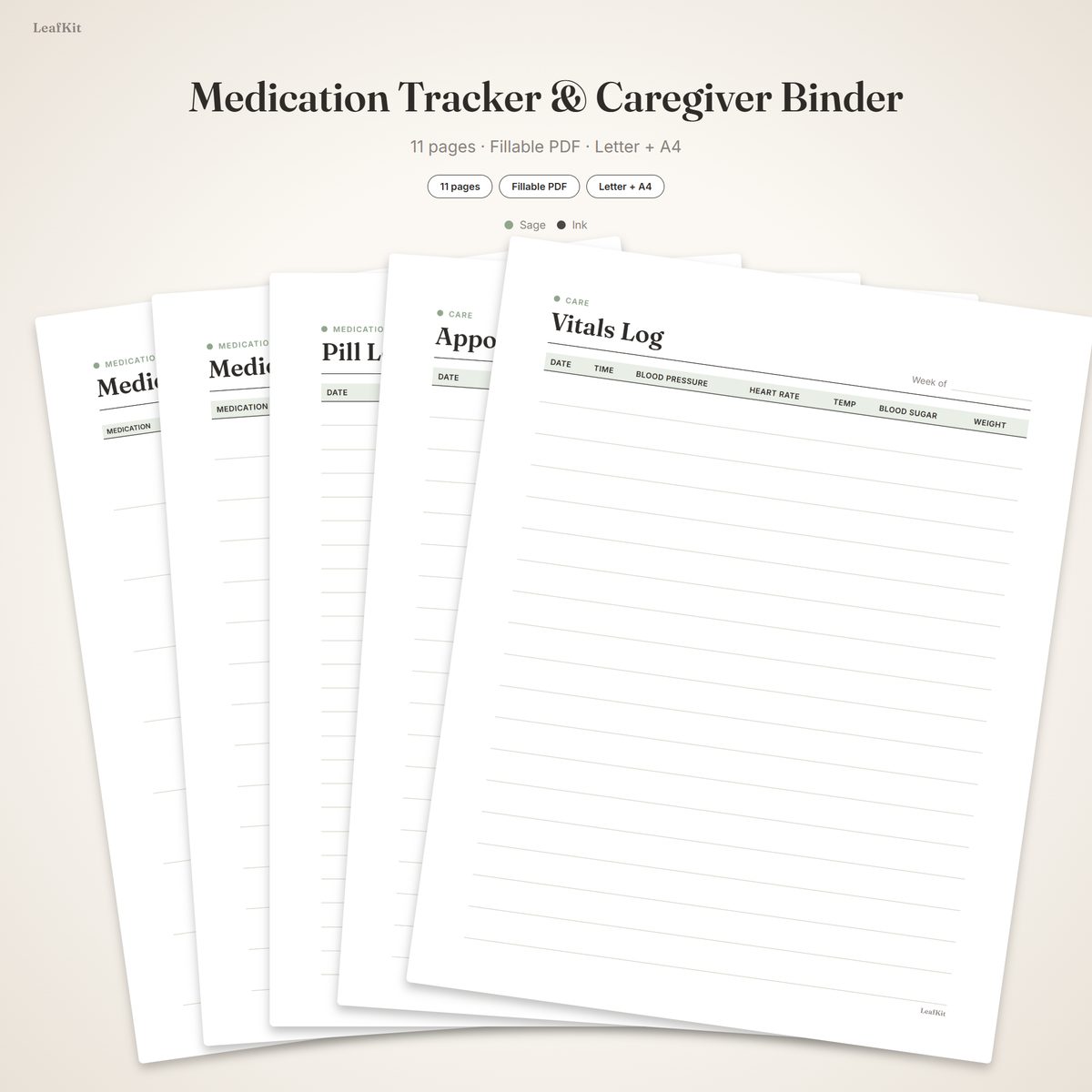 Medication Tracker Kit cover