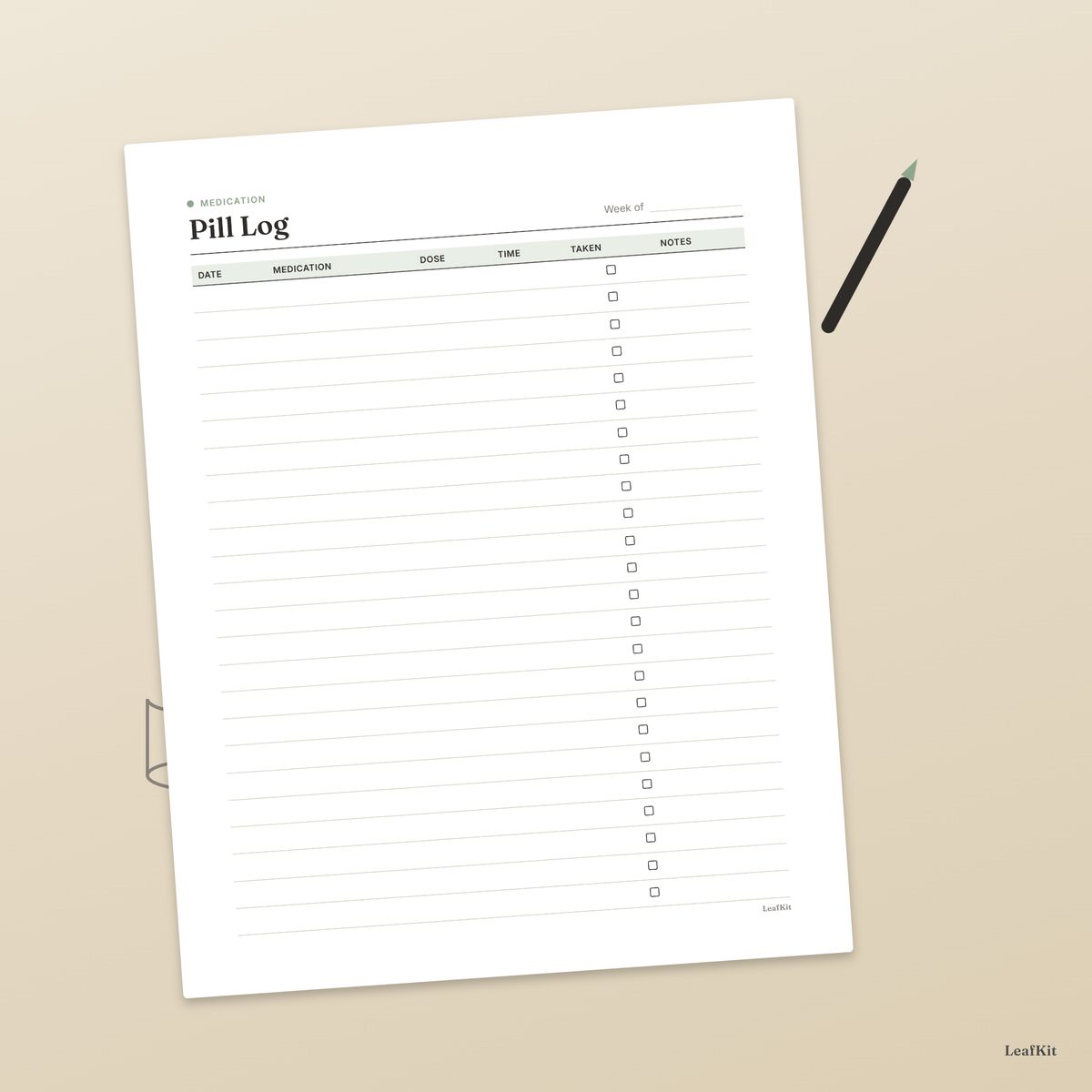 Medication Tracker Kit photo 8, lifestyle