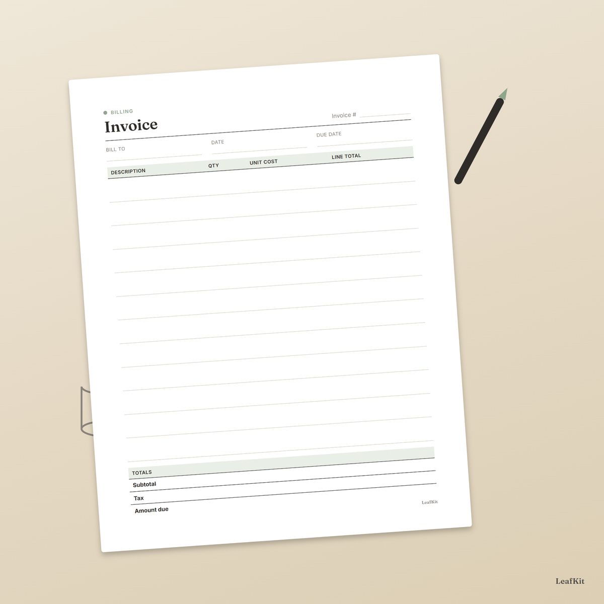 Estimate & Invoice Kit photo 8, lifestyle